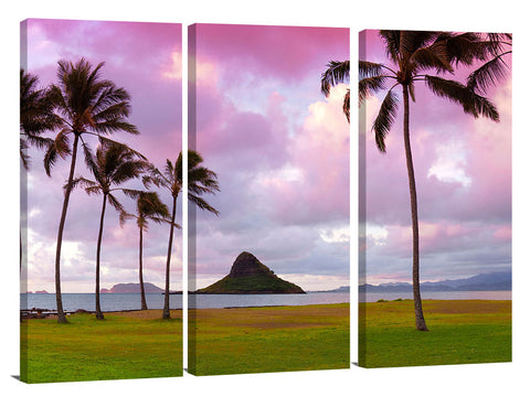 Chinamans hat, on the east side of Oahu, Hawaii.