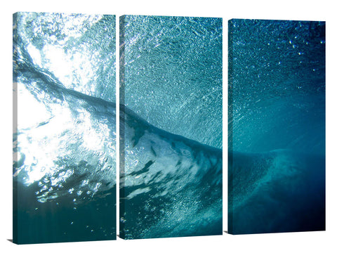 under water view of wave at Pipeline, north shore, 01.06.08