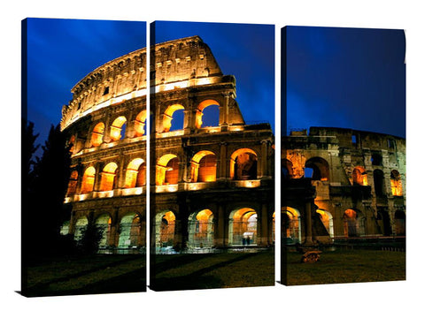 The Colosseum Rome Italy Photographic Print On Canvas