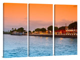 Golden Lahaina Photographic Print On Canvas By Sean Davey
