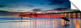 Huntington Beach Pier at sunset