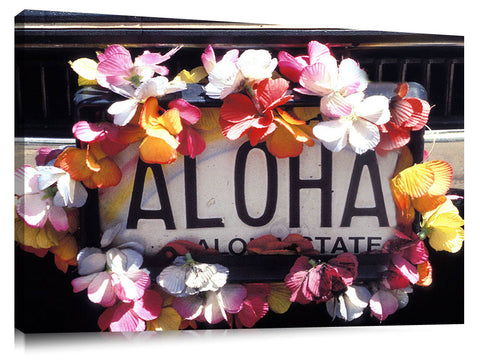 Hawaiian, personalised, license plate, aloha, alohaa