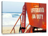 Lifeguard station at Rockpiles, north shore, Oahu