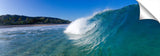 A perfect barreling wave at Pupukea sandbar