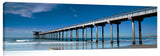 Underneath view of Scripps Pier in La Jolla, California.