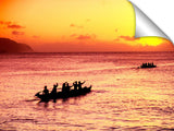 outrigger canoes, Haleiwa, north shore, Oahu