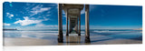 Underneath view of Scripps Pier in La Jolla, California.