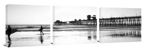 Oceanside_Pier_bw