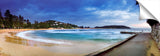 Palm Beach pool in Sydney, during the early morning light.