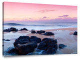 sunrise on the north shore of Oahu.
