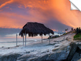 Windansea shack at La Jolla.