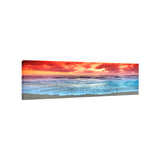 Sunrise Beach - Photographic Print on Canvas
