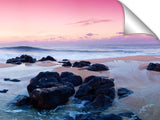 sunrise on the north shore of Oahu.