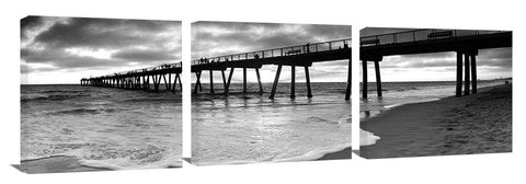 Hermosa_Pier_BW