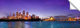 Sydney Harbour bridge and Opera House, viewed from Mrs Macquaries Chair.