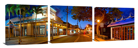 Sunrise at Front Street, Lahina on the island of Maui.