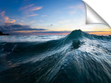 a wave at Kokololio beach on Oahu's east side.