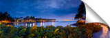Evening twilight over Hilton Waikaloa Village on the Big Island of Hawaii.