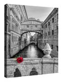 From Venice With Love Photographic Print On Canvas