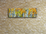 Aspen Trunks, Ready-to-Hang Photographic Print On Canvas