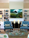 Backdoor With Bird, Ready-to-Hang Gallery Wrapped Canvas Prints