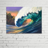 Deep Blues by Colossal Images , Ready-to-Hang Gallery Wrapped Canvas Prints