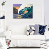 Deep Blues by Colossal Images , Ready-to-Hang Gallery Wrapped Canvas Prints