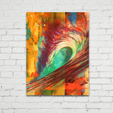 Fire Wave, Ready-to-Hang Gallery Wrapped Canvas Prints