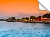Golden Lahaina Photographic Print On Canvas By Sean Davey