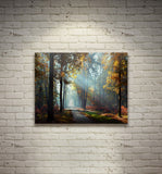 HIDDEN TREASURES, Ready-to-Hang Photographic Print On Canvas