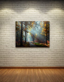 HIDDEN TREASURES, Ready-to-Hang Photographic Print On Canvas