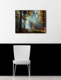 HIDDEN TREASURES, Ready-to-Hang Photographic Print On Canvas