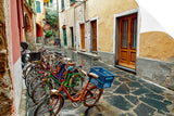 Bike Parking - Photographic Print on Canvas