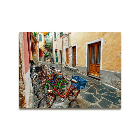 Bike Parking by Colossal Images - Photographic Print on Canvas