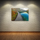 Lake Walk by Colossal Images - Photographic Print on Canvas