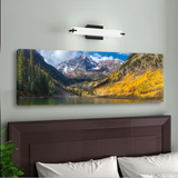 Maroon Bells, Ready-to-Hang Photographic Print On Canvas