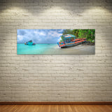 MARRIED TO THE SEA, Ready-to-Hang Photographic Print On Canvas