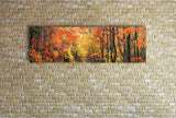 October Road, Ready-to-Hang Photographic Print On Canvas