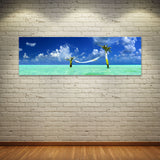 OUT OF THE BLUE, Ready-to-Hang Photographic Print On Canvas