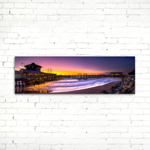 Redondo Beach Pier Photographic Canvas Print
