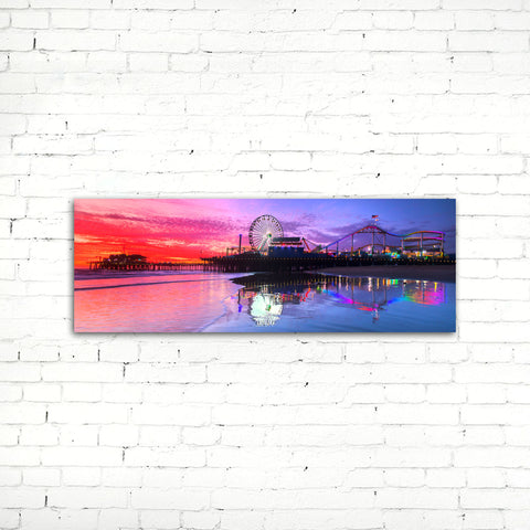 Santa Monica Photographic Canvas Print
