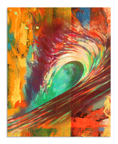 Fire Wave, Ready-to-Hang Gallery Wrapped Canvas Prints