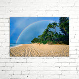 MILE RAINBOW, Ready-to-Hang Photographic Print On Canvas