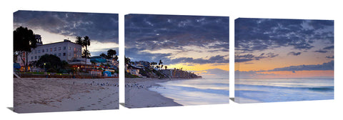 Laguna Beach in the early morning twilight