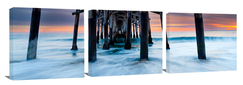 Balboa Pier during sunset