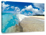 shorebreak at Ehukai Beach Park, north shore, Oahu, Hawaii