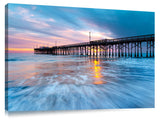 Balboa Pier during sunset