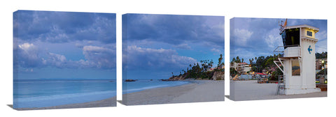 Laguna Beach in the early morning twilight