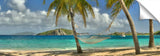 tropical canvas wall print