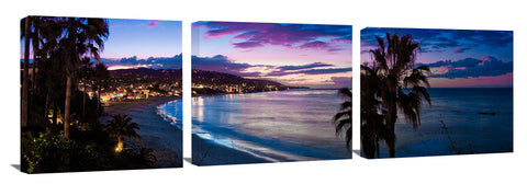 Laguna Beach in the early morning twilight